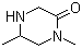 1,5-Dimethylpiperazin-2-one Structure,74879-13-3Structure