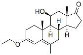 3-Ethoxy-6-methyl-3,5-androstadiene-11-beta-ol-17-one Structure,74915-66-5Structure