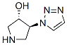 3-Pyrrolidinol, 4-(1h-1,2,3-triazol-1-yl)-, trans-(9ci) Structure,749181-88-2Structure