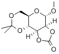 Methyl 2,3-O-Carbonyl-4,6-O-Isopropylidene-alpha-D-Mannopyranoside Structure,74948-73-5Structure