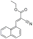 2-氰基-3-(1-萘)丙烯酸乙酯結(jié)構(gòu)式_7498-85-3結(jié)構(gòu)式