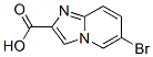 6-Bromoimidazo[1,2-a]pyridine-2-carboxylic acid Structure,749849-14-7Structure