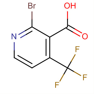 2-Bromo-4-(trifluoromethyl)nicotinicacid Structure,749875-15-8Structure