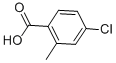 4-Chloro-2-methylbenzoic acid Structure,7499-07-2Structure