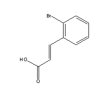 2-溴肉桂酸結(jié)構(gòu)式_7499-56-1結(jié)構(gòu)式