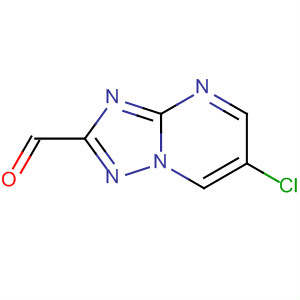 6-Chloro-[1,2,4]triazolo[1,5-a]pyrimidine-2-carbaldehyde Structure,749929-27-9Structure