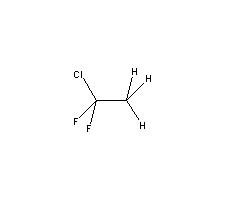 1-Chloro-1,1-difluoroethane Structure,75-68-3Structure