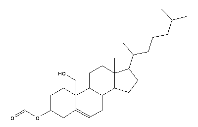 19-Hydroxy cholesteryl 3-acetate Structure,750-59-4Structure