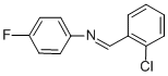 N-(2-Chlorobenzylidene)-4-fluoroaniline Structure,75020-01-8Structure