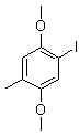 2,5-二甲氧基-4-碘甲苯結(jié)構(gòu)式_75056-76-7結(jié)構(gòu)式