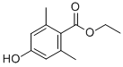 4-Hydroxy-2,6-dimethyl benzoic acid ethyl ester Structure,75056-98-3Structure