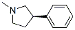 Pyrrolidine, 1-methyl-3-phenyl-, (3r)- (9ci) Structure,750584-06-6Structure