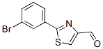 2-(3-Bromo-phenyl)-thiazole-4-carbaldehyde Structure,750624-69-2Structure