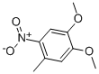 4,5-Dimethoxy-2-nitrotoluene Structure,7509-11-7Structure