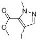 4-Iodo-1-methyl-1h-pyrazole-5-carboxylic acid methyl ester Structure,75092-26-1Structure