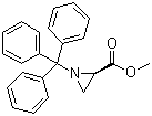 Methyl (S)-()-1-tritylaziridine-2-carboxylate Structure,75154-68-6Structure