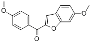 (6-Methoxy-benzofuran-2-yl)-(4-methoxy-phenyl)-methanone Structure,75158-60-0Structure