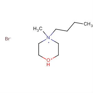 N-methyl ,butyl-morpholinium bromide Structure,75174-77-5Structure