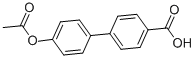 4-Acetoxy-biphenyl-4-carboxylicacid Structure,75175-09-6Structure