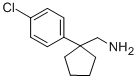 1-(4-Chlorophenyl)cyclopentanemethanamine Structure,75180-51-7Structure