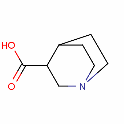 奎寧環(huán)-3-羧酸結(jié)構(gòu)式_75208-40-1結(jié)構(gòu)式