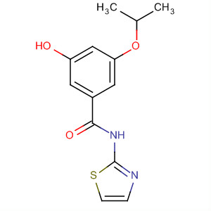 3-Hydroxy-5-[(1-methylethyl)oxy]-n-1,3-thiazol-2-ylbenzamide Structure,752242-28-7Structure