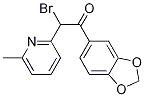 1-(Benzo[d][1,3]dioxol-5-yl)-2-bromo-2-(6-methylpyridin-2-yl)ethanone Structure,752260-31-4Structure