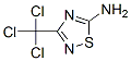 3-(Trichloromethyl)1,2,4-thiadiazol-5-amine Structure,7523-57-1Structure