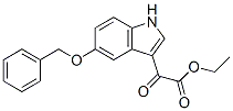 乙基 5-芐氧基吲哚-3-乙醛酸結(jié)構(gòu)式_75238-44-7結(jié)構(gòu)式