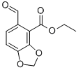 5-Formyl-benzo[1,3]dioxole-4-carboxylicacidethylester Structure,75267-17-3Structure