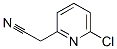 2-Pyridineacetonitrile, 6-chloro- Structure,75279-60-6Structure