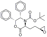 (3S,5s,6r)-2-氧代-3-[2-(2s)-2-環(huán)氧乙烷乙基]-5,6-二苯基-4-嗎啉羧酸叔丁酯結(jié)構(gòu)式_753010-15-0結(jié)構(gòu)式