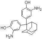 2,2-Bis(3-amino-4-hydroxyphenyl)adamantane Structure,753023-32-4Structure