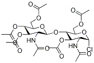 N,n’-diacetyl-3,6,3’,4’,6’-penta-o-acetyl-1-chlorochitobioside Structure,7531-49-9Structure