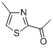 2-Acetyl-4-methylthiazole Structure,7533-07-5Structure