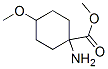 Methyl 1-amino-4-methoxycyclohexanecarboxylate Structure,753441-74-6Structure