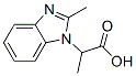 2-(2-Methyl-1H-benzimidazol-1-yl)propanoic acid Structure,753489-92-8Structure