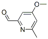 2-Pyridinecarboxaldehyde, 4-methoxy-6-methyl-(9ci) Structure,75358-79-1Structure