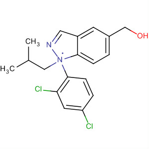 (2,4-Dichloro-phenyl)-(1-isobutyl-1h-indazol-5-yl)-methanol Structure,753926-12-4Structure