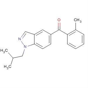 (1-Isobutyl-1h-indazol-5-yl)-o-tolyl-methanone Structure,753926-30-6Structure