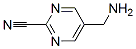 2-Pyrimidinecarbonitrile, 5-(aminomethyl)- hcl Structure,754165-23-6Structure