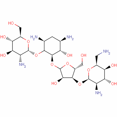 PAROMOMYCIN結(jié)構(gòu)式_7542-37-2結(jié)構(gòu)式