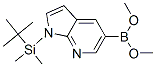 Boronic acid, [1-[(1,1-dimethylethyl)dimethylsilyl]-1H-pyrrolo[2,3-b]pyridin-5-yl]-, dimethyl ester Structure,754214-61-4Structure