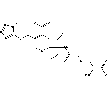 Cefminox Structure,75481-73-1Structure