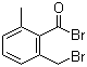 2-Bromomethyl-6-methylbenzoyl bromide Structure,755030-83-2Structure