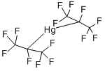 Bis(1,1,1,2,3,3,3-heptafluoro-2-propanyl)mercury Structure,756-88-7Structure