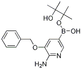 2-Pyridinamine, 3-(phenylmethoxy)-5-(4,4,5,5-tetramethyl-1,3,2-dioxaborolan-2-yl)- Structure,756520-57-7Structure