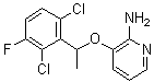 3-(1-(2,6-Dichloro-3-fluorophenyl)ethoxy)pyridin-2-amine Structure,756520-67-9Structure