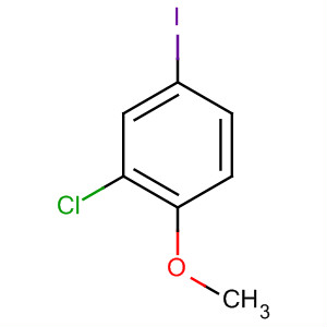 2-Chloro-4-iodo-1-methoxybenzene Structure,75676-72-1Structure