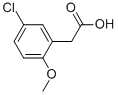 (5-Chloro-2-methoxyphenyl)acetic acid Structure,7569-62-2Structure